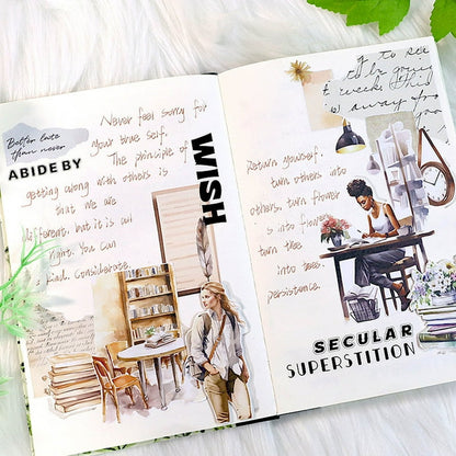 Journaling Stickers Book
