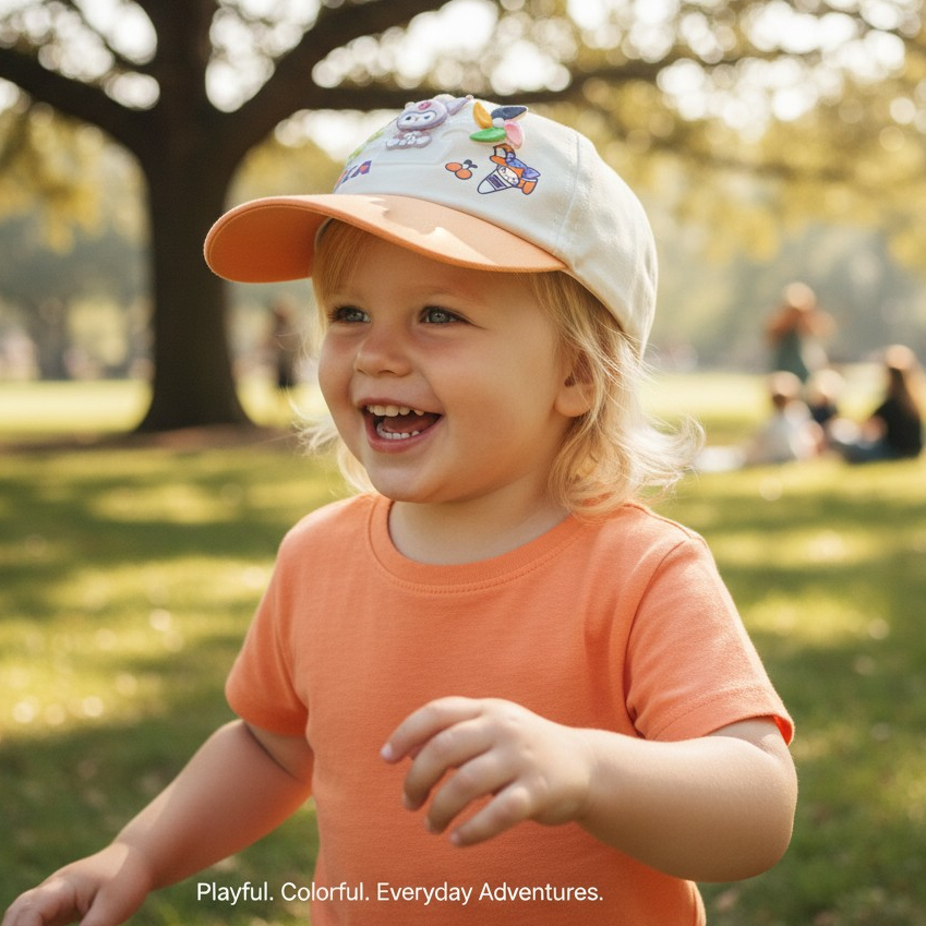 Sanrio Kuromi Baseball P Cap With Light And Spinner