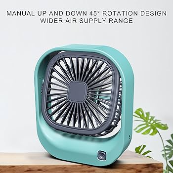 Chargeable Cool Breeze Desk Fan | For Offices And Study Tables