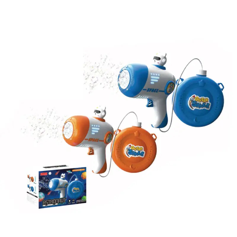 Astronaut Space-Blast Bubble Machine – High-Capacity Electric Bubble Gun