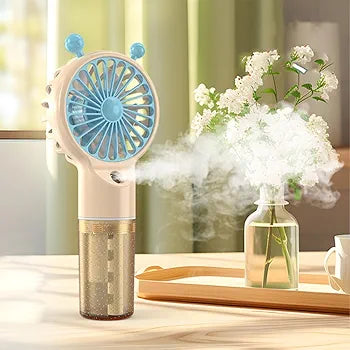 2-in-1 Portable Mist Spray Fan
