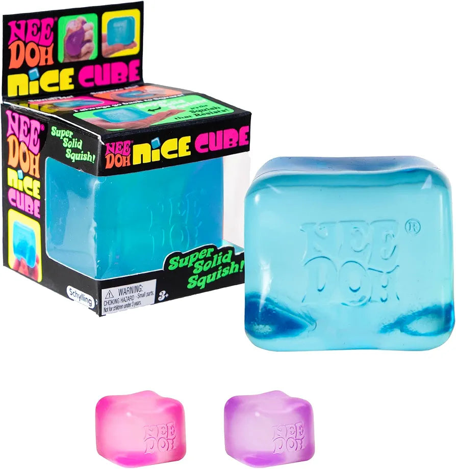 NeeDoh Nice Cube – Super Solid Squish