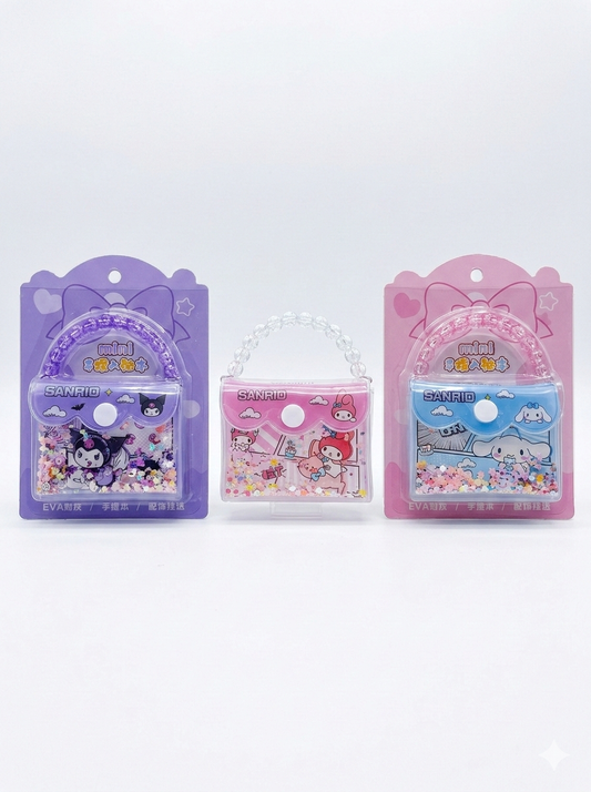 Sanrio Mini Bag Style Water-Filled Diary