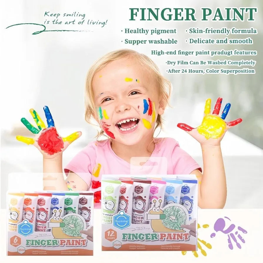 Washable Finger Paints