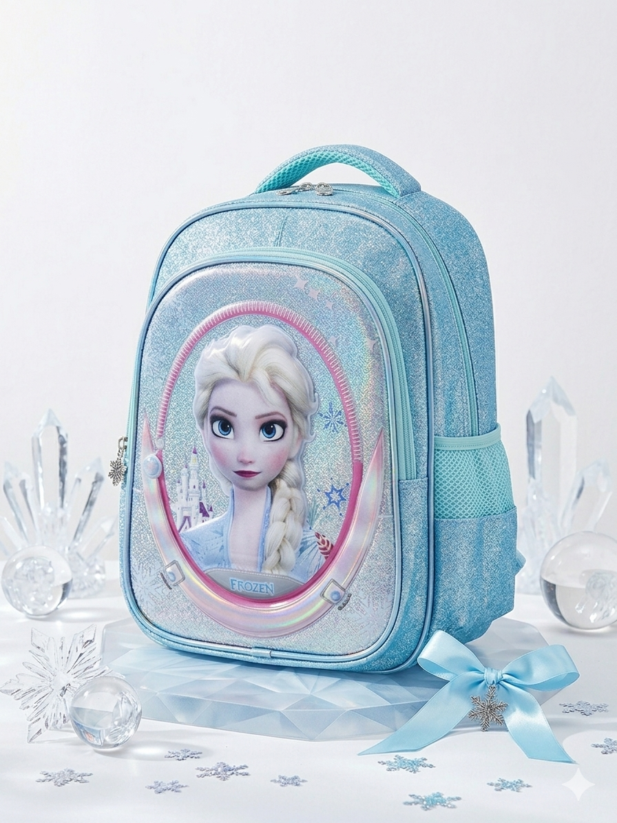 Frozen Elsa School Bag (16 Inches) – Elegant Edition Backpack