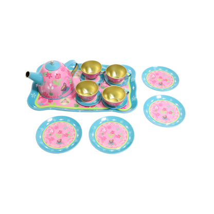 Metal Body Tea Set