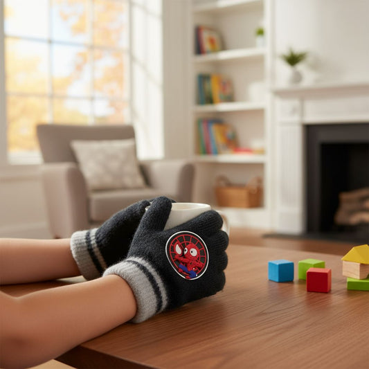 Spiderman 3D Spinner Warm Hand Gloves