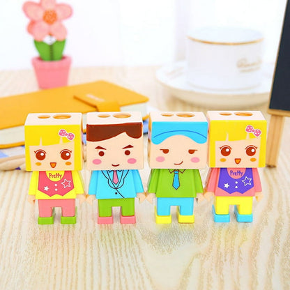 Minecraft Robot 2 In 1 Pencil Sharpener Plus Eraser