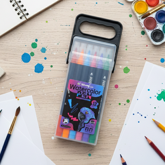 Watercolor Dual Tip Brush Pen Markers