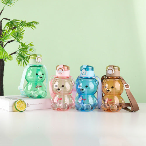Transparent Bear Water Bottle