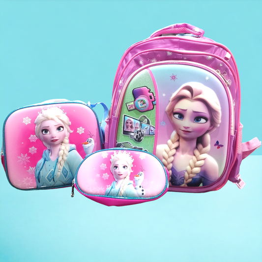 Frozen Elsa School Bag Set