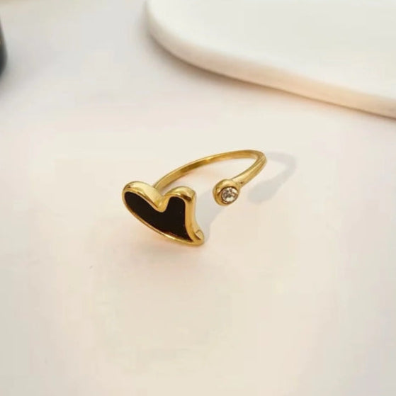 Heart Stainless Steel Ring
