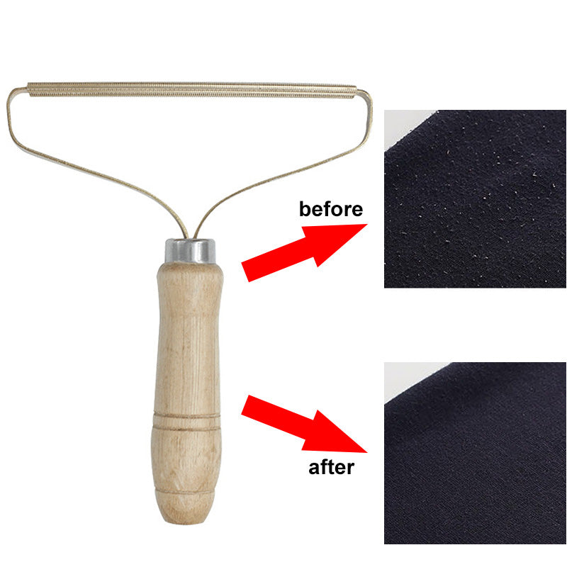 Wooden Lint Remover