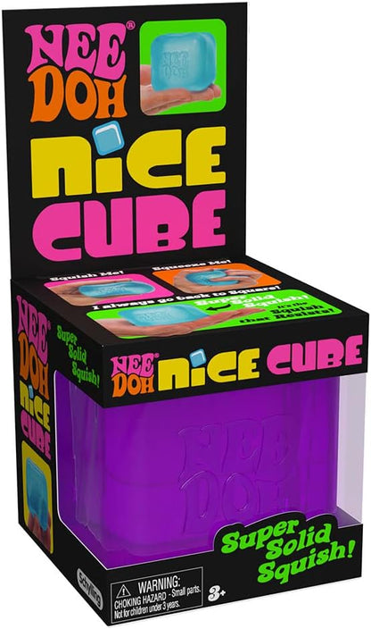Viral NeeDoh Nice Ice Cube – Super Solid Squish