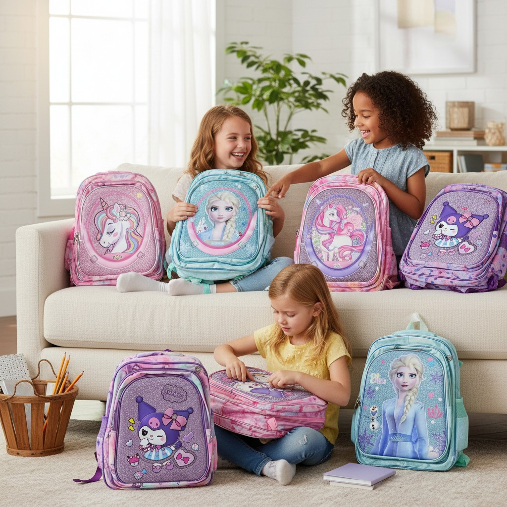 Premium Kids' Backpacks for Girls | Montessori to Class 1