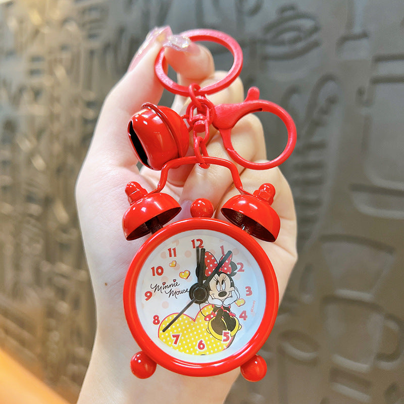 Mini Character Alarm Clock Keychain – Cute Bag Hanging Alarm Clock