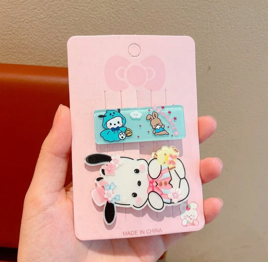 Sanrio Hair Clips Pack Of 2