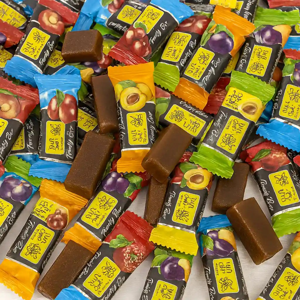 10 Pcs Set – Mini Fruity Imli Bar | Persian Real Lavashak Layer Fruit Bars