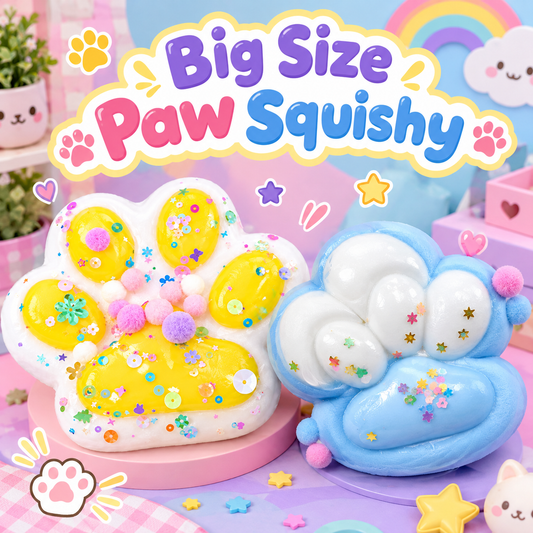 Big Size Paw Taba Squishy | Pinch Family