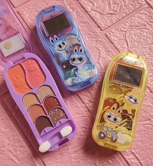 Bunny Cell Phone Eyeshadow, Blush & Face Powder Makeup Kit