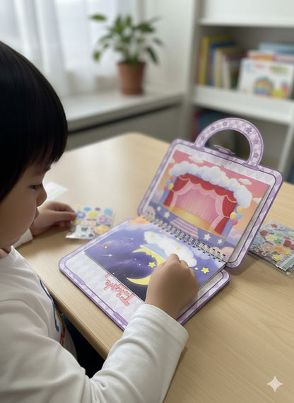 Twinkle Twinkle Star Coloring Sticker Book