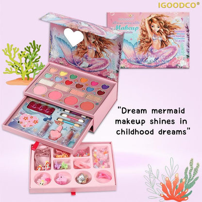 IGOODCO Fashion Beauty 3 Drawer Makeup Kit for Kids – 3-Tier Vanity Box