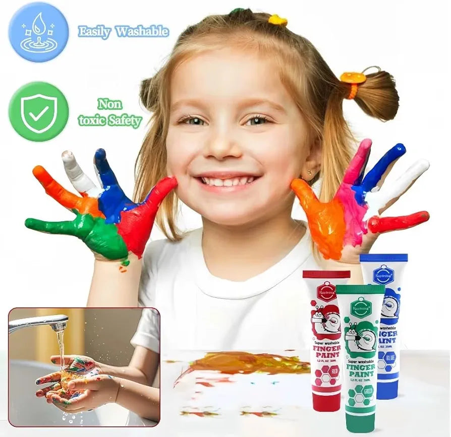 Washable Finger Paints