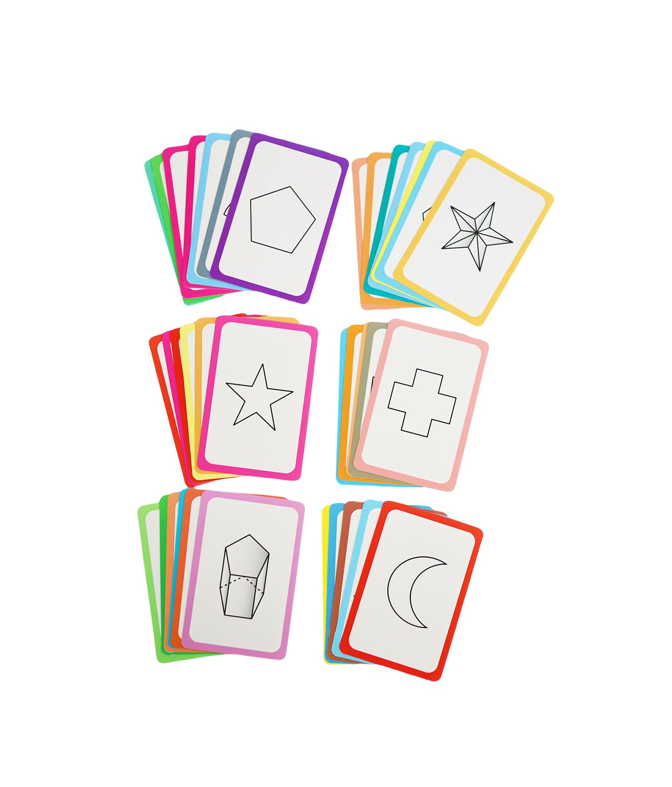 Shapes Early Education Flash Cards