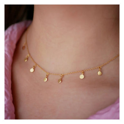Teardrop Stainless Steel Delicate Necklace