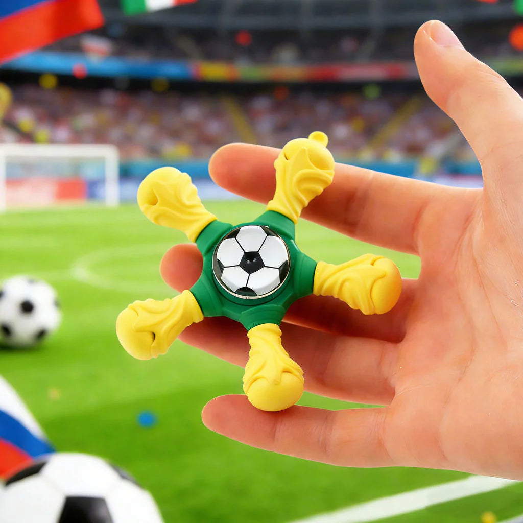 Football Spinner Fidget Toy for Kids With Gift Packing | Stress Relief Hand Spinner