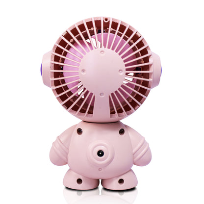 Robot Fan With LED Light