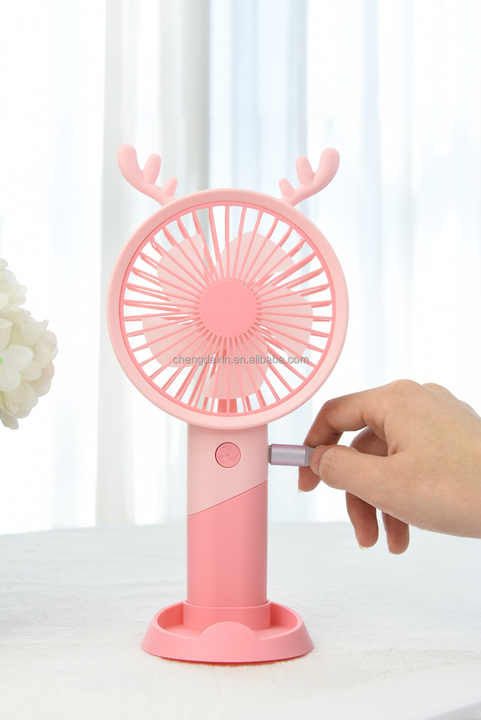 Cute Antler Portable USB Fan – Big Size