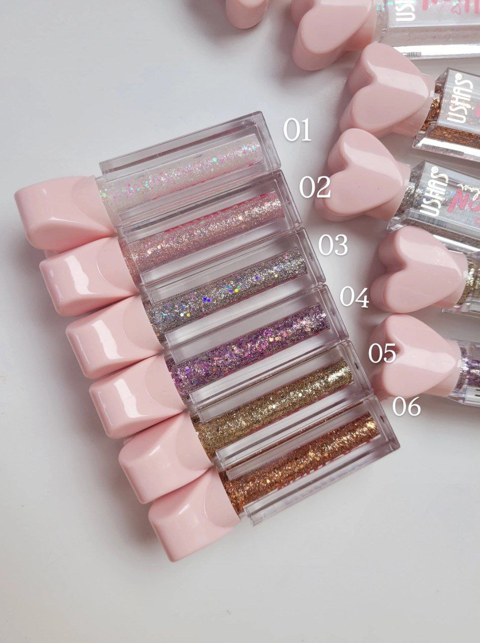 Ushas Glittery Liquid Eyeshadow