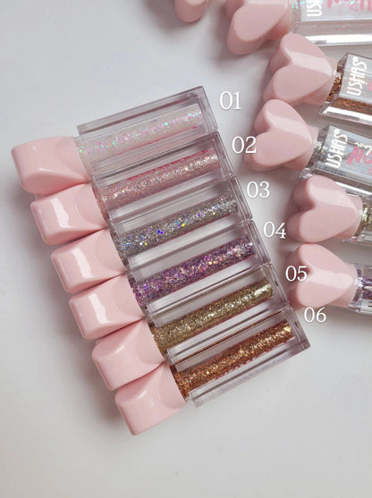 Ushas Glittery Liquid Eyeshadow