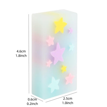 Star World Jelly Pencil Eraser