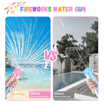 Kids Summer Fun Fire Work Fountain Water Gun Stick