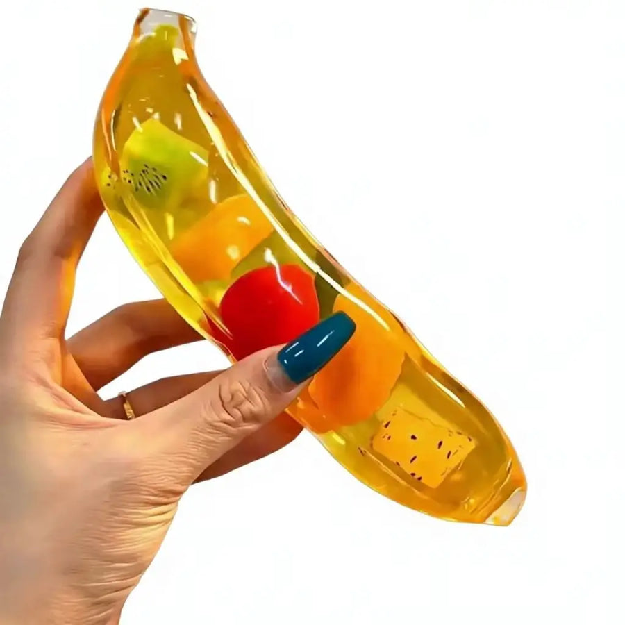 Jumbo Coconut Oil & Vaseline Banana Squishy – Big Size Fidget Toy