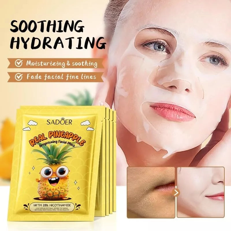 Fruit Nourishing Face Mask For Kids And Adults