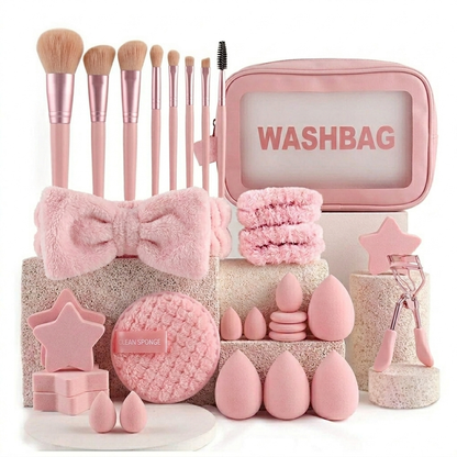 27 Items Skincare Travel Kit With Washbag