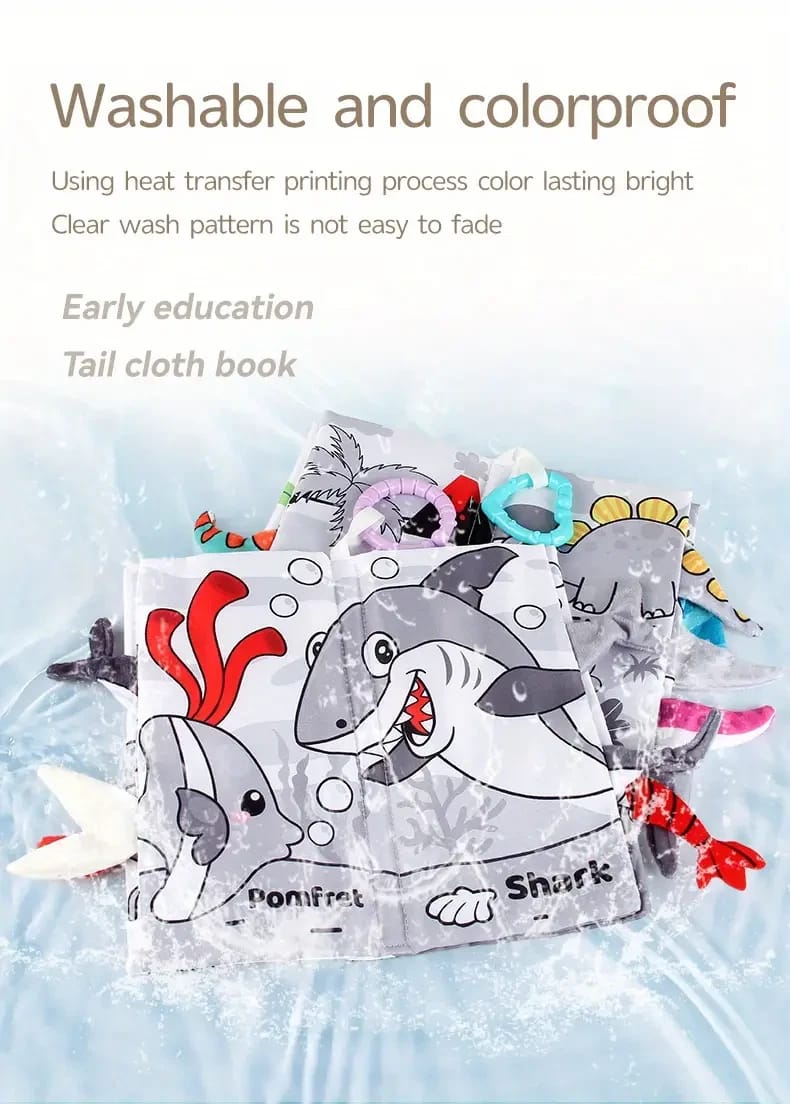 Baby Soft Animal Books | Educational Learning Book
