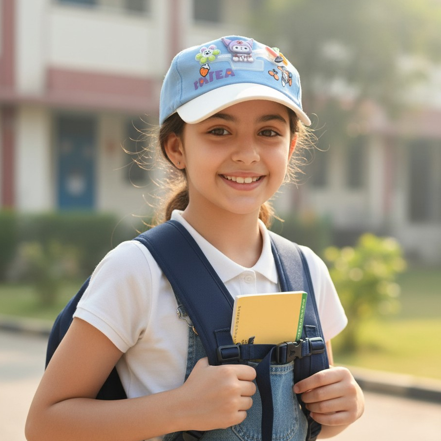 Sanrio Kuromi Baseball P Cap With Light And Spinner