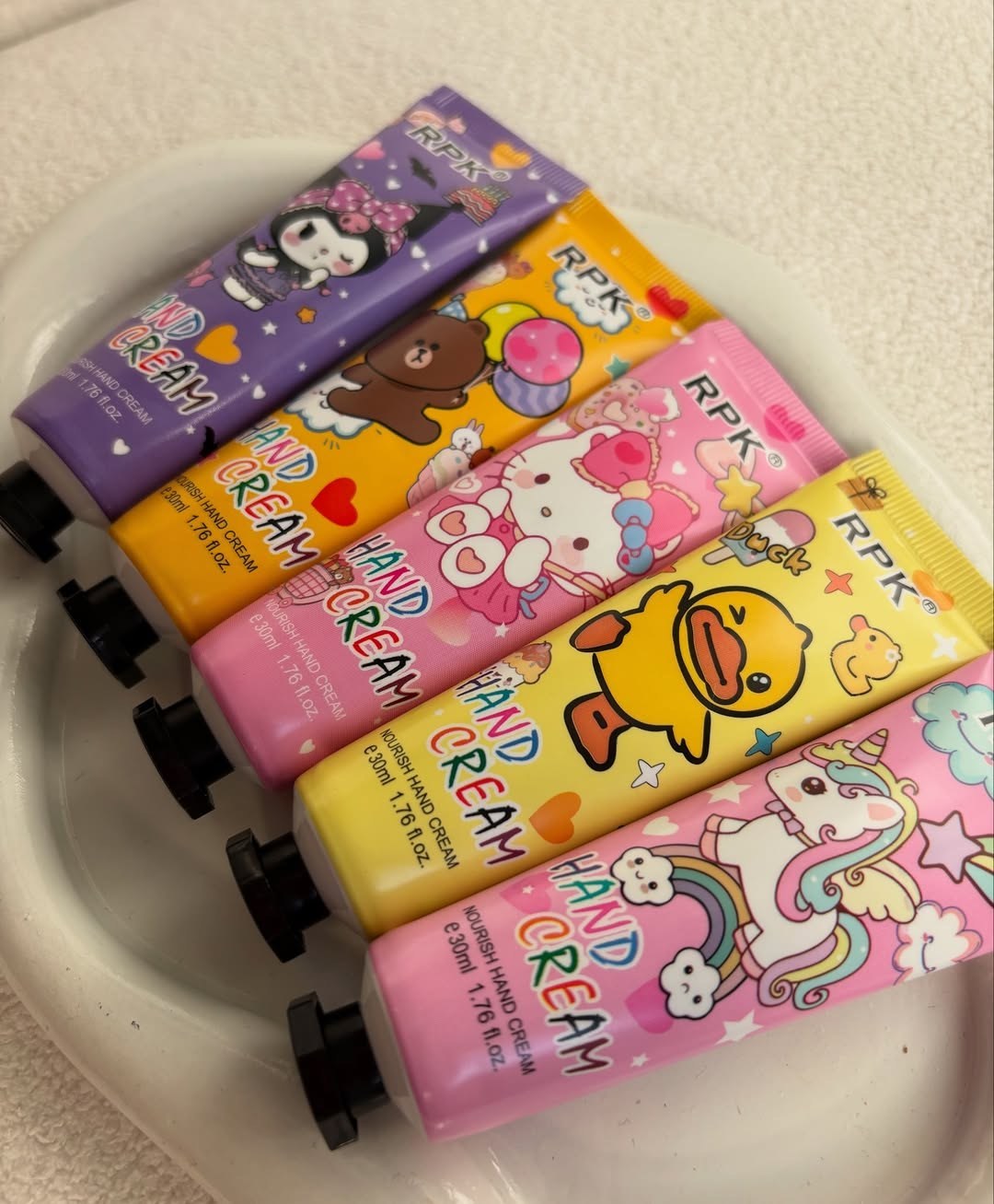 Kawaii Moisturising Hand Creams Set