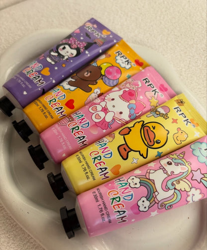Kawaii Moisturising Hand Creams Set