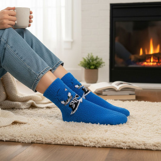 Sonic Velvet Socks
