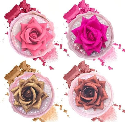 3D Rose Flower Blush & Highlighter