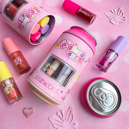 Kevin & Coco Soda Can Lip Gloss Set