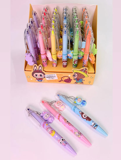 2 In 1 Labubu Highlighter And Pen