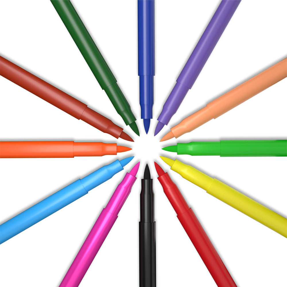 Watercolor Brush Marker Pens