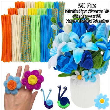 Pipe Cleaner 50 Pcs For Arts & Craft | Colorful