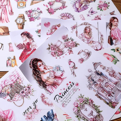 Journaling Stickers Book